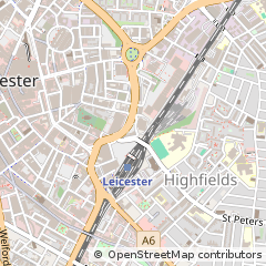 Map of Leicester