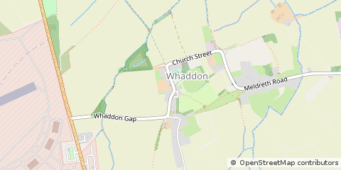 Map of Royston, Cambridge