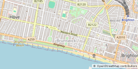 Map of Hove