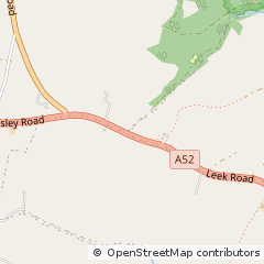 Map of Stoke-on-Trent, Staffordshire