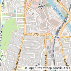 Map of AYR, Ayrshire