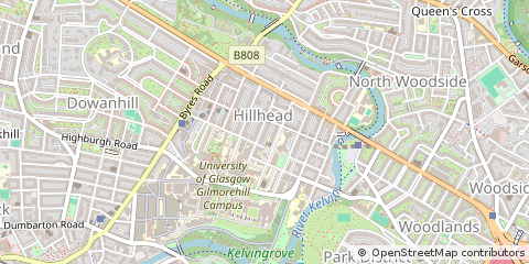 Map of Glasgow