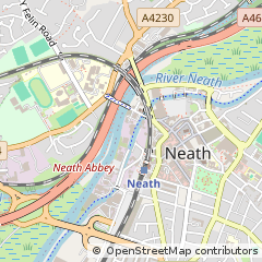 Map of Neath