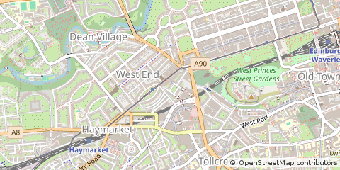 Map of Edinburgh