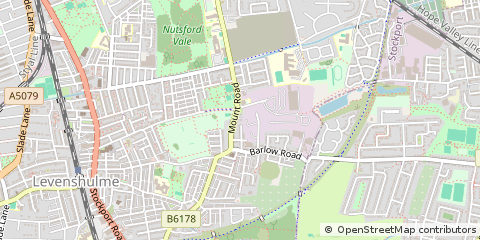 Map of Manchester