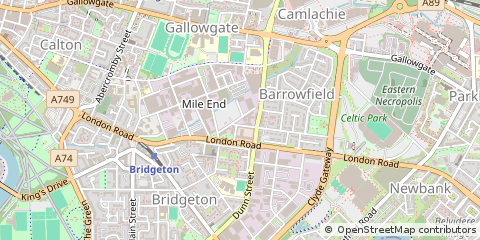 Map of Glasgow