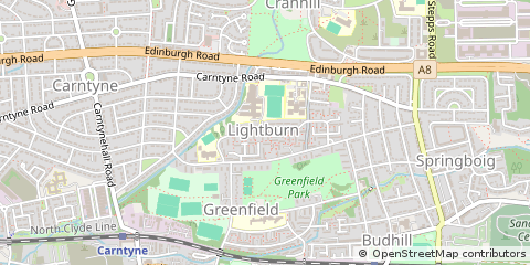 Map of Glasgow
