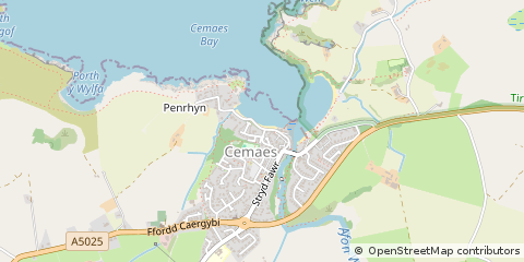 Map of Cemaes BAY