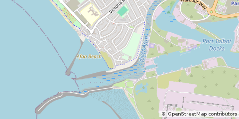 Map of Port Talbot