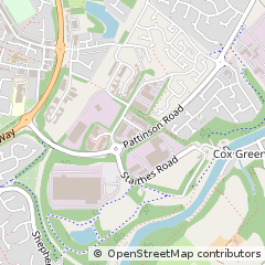 Map of Washington, Tyne & Wear