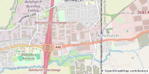 Map of Gloucestershire