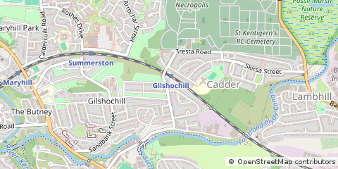Map of Glasgow