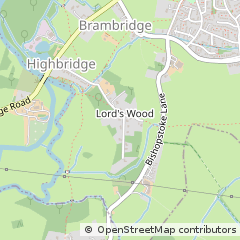 Map of Eastleigh, Hampshire