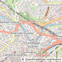 Map of Sheffield