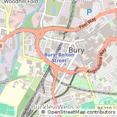 Map of Bury