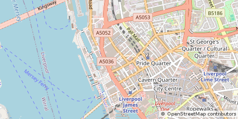 Map of Liverpool