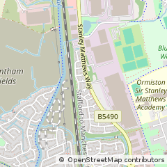 Map of Stoke-on-Trent