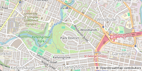 Map of Glasgow