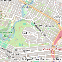 Map of Glasgow