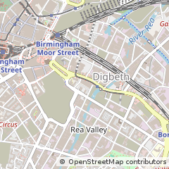 Map of Birmingham