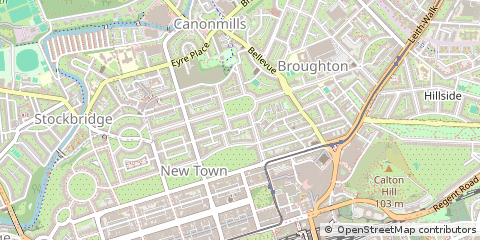 Map of Edinburgh