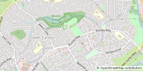 Map of Reading