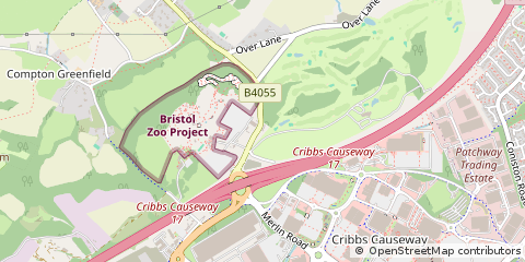 Map of Bristol, North Somerset