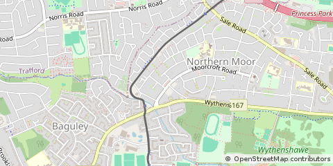 Map of Manchester
