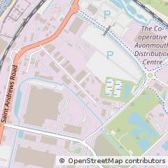 Map of Bristol, Avon
