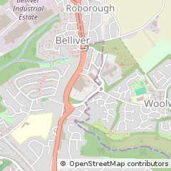 Map of Plymouth, Devon
