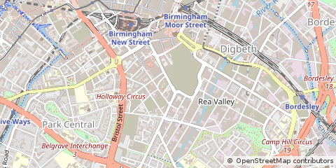 Map of Birmingham