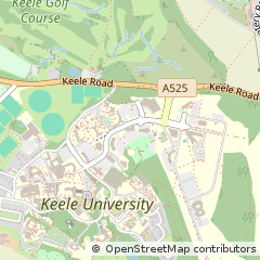 Map of Newcastle, Staffordshire