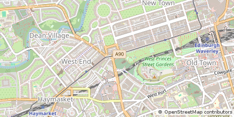Map of Edinburgh