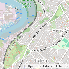 Map of Southampton