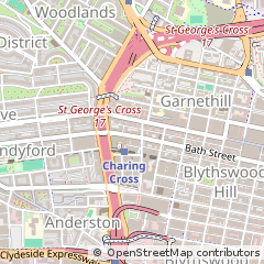 Map of Glasgow