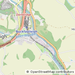 Map of Buckfastleigh, Devon