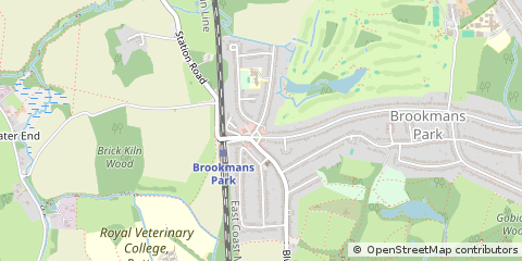 Map of Hertfordshire