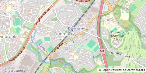 Map of Belfast