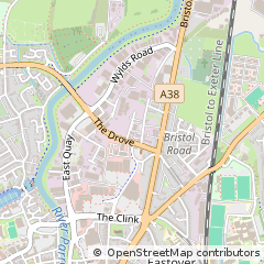 Map of Bridgwater