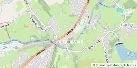 Map of Stoke-on-Trent