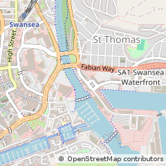 Map of Swansea