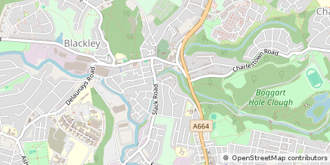 Map of Manchester