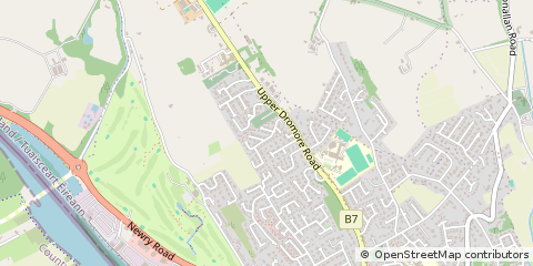 Map of Newry, County Down