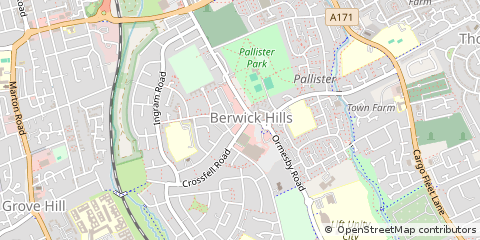 Map of Middlesbrough