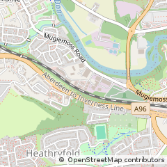 Map of Aberdeen