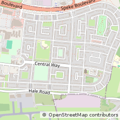 Map of Liverpool, Merseyside
