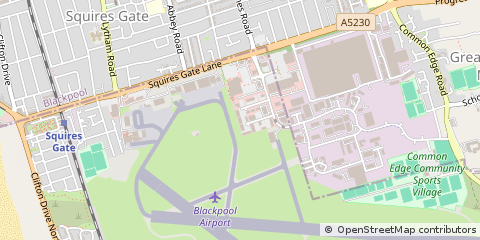 Map of Blackpool