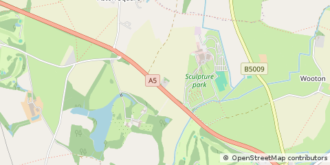 Map of Oswestry, Shropshire