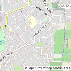 Map of Wisbech, Cambridgeshire