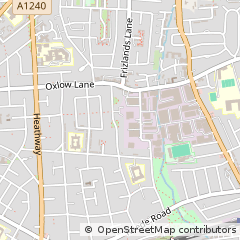 Map of Dagenham